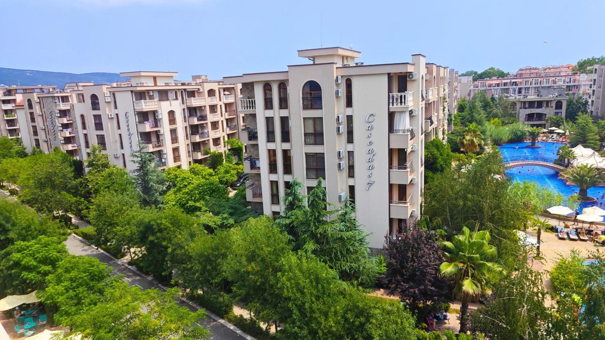 Attractive Family Apartment In Sunny Beach Cascadas Family Resort Exterior photo