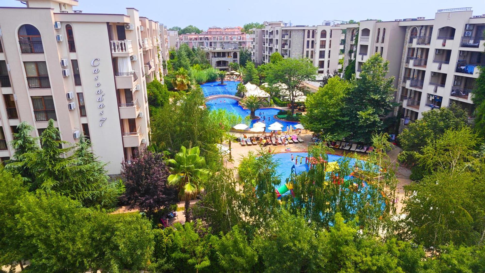 Attractive Family Apartment In Sunny Beach Cascadas Family Resort Exterior photo